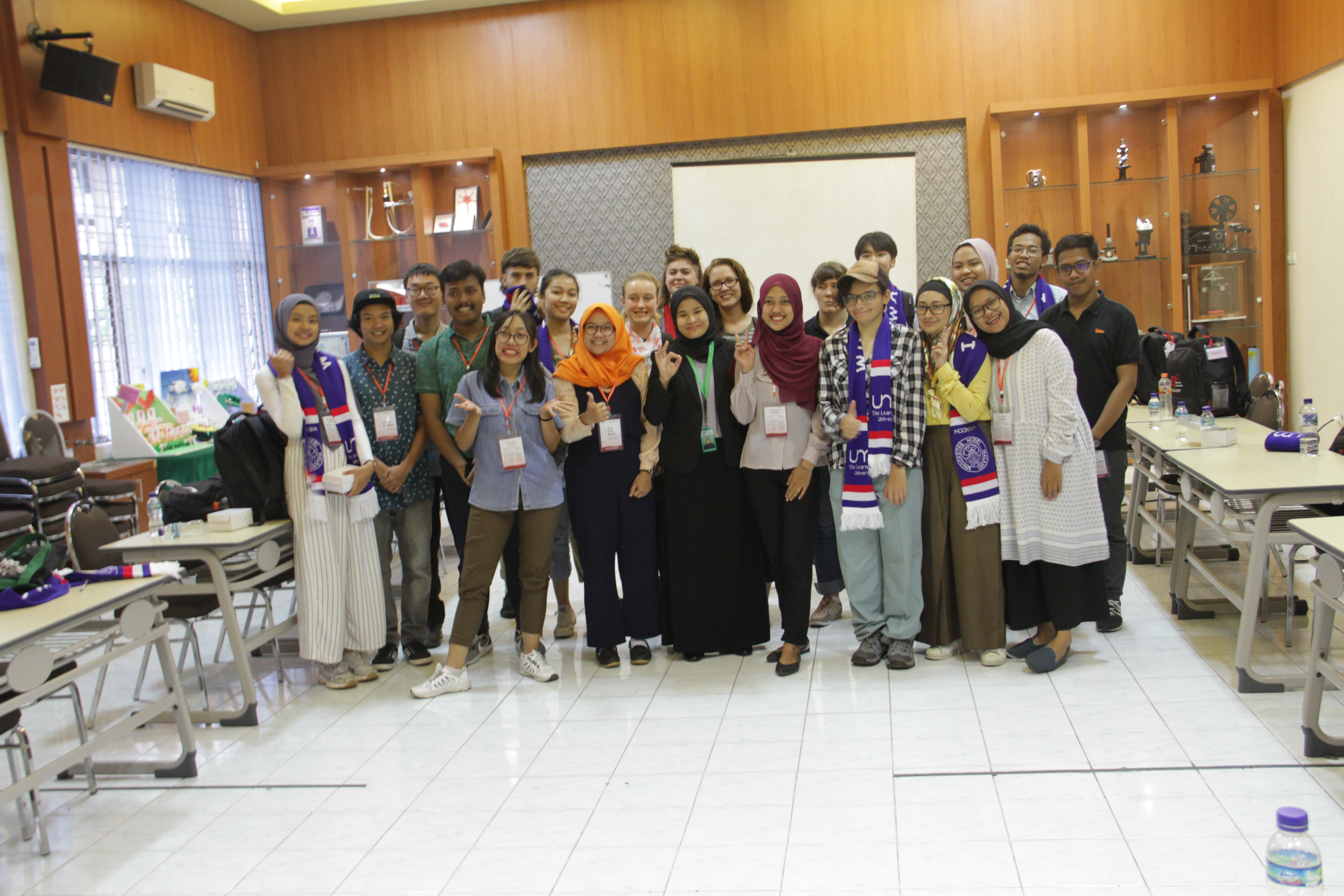 Kunjungan Peserta East Java Exploration di Jurusan Biologi Universitas Negeri Malang
