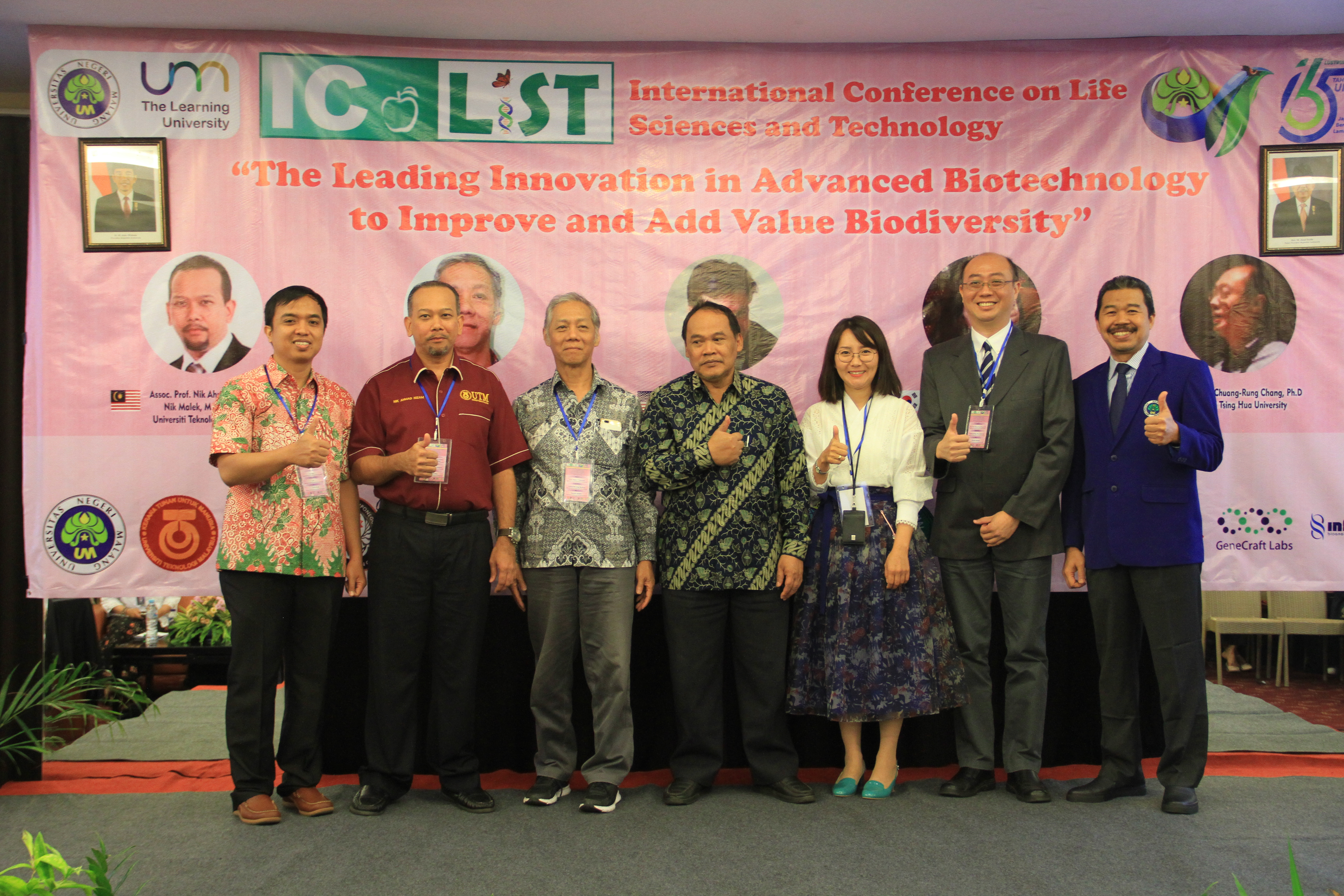 The 2nd International Conference on Life Sciences and Technology (ICoLiST) 2019