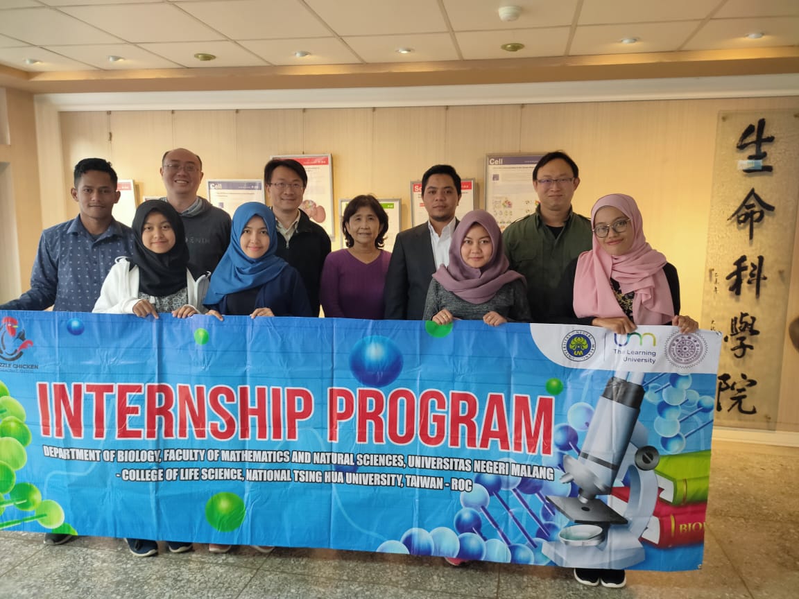 College of Life Science, NTHU Taiwan berkomitmen untuk terus meningkatkan kerjasama dengan FMIPA, Universitas Negeri Malang