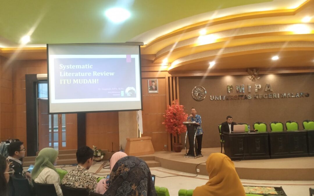 Mengupas Sytematic Literature Review bersama Dr. Husamah M.Pd dari Universitas Muhammadiyah Malang